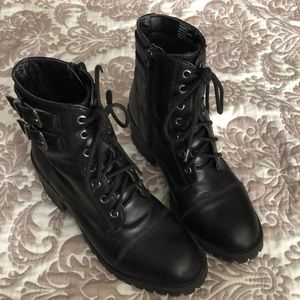 Black Combat Boots